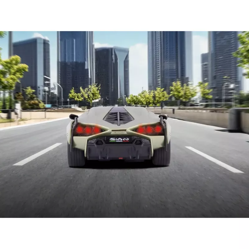 REVELL RC modelio automobilis Lamborghini Sián šviesiai žalias modelis 1:24, valdomas radijo bangomis, plastikinis rinkinys 24691