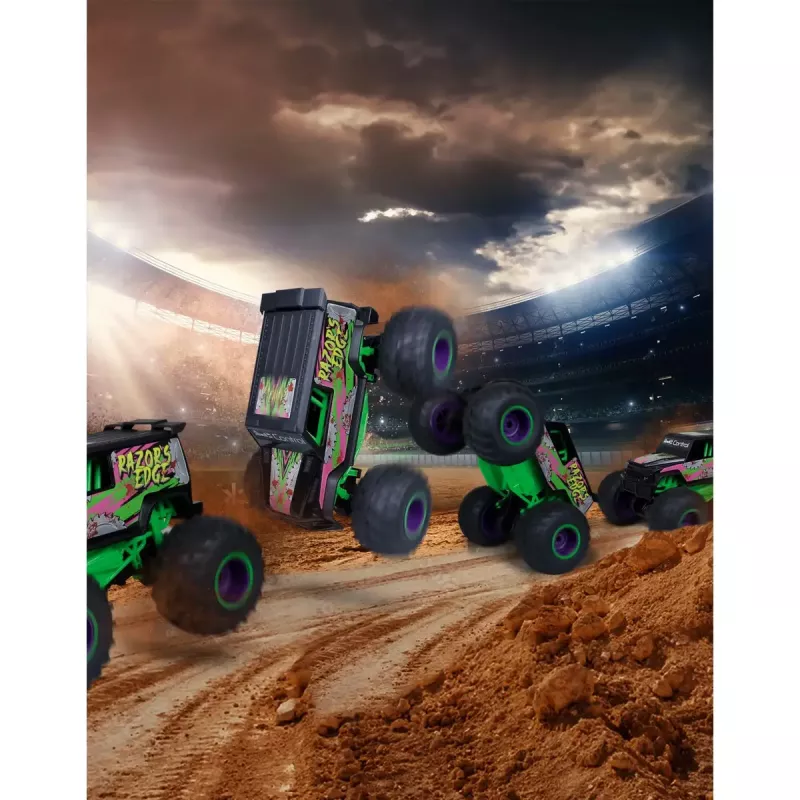 RC monstrų sunkvežimis REVELL Razors Edge 1:10 mastelio bekelės (modelis 24681)