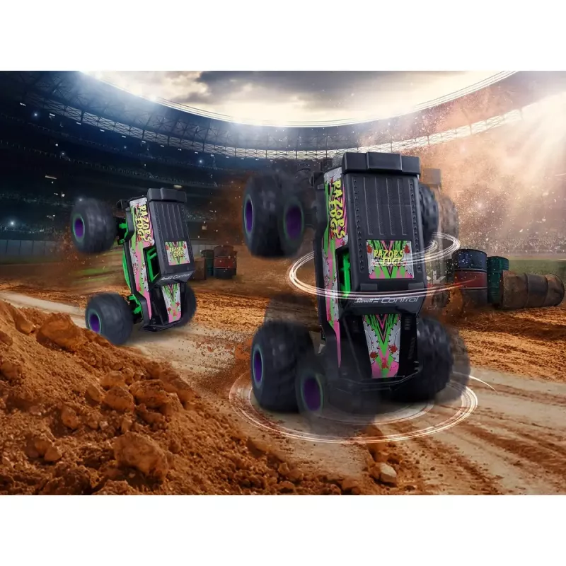 RC monstrų sunkvežimis REVELL Razors Edge 1:10 mastelio bekelės (modelis 24681)
