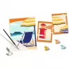 Ravensburger tapybos rinkinys “CreArt Gallery Wall Set” “Paplūdimyje” 23901 — tapybos užsiėmimų rinkinys su rėmeliais