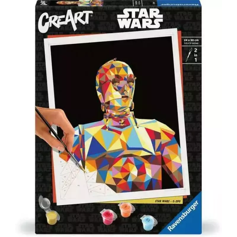 Ravensburger CreArt Star Wars C-3PO piešimo rinkinys
