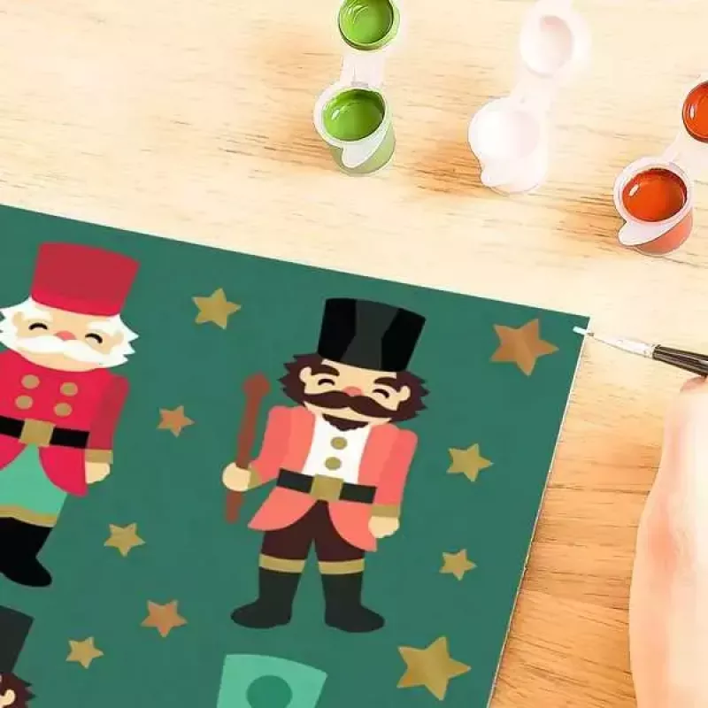 Dažymo rinkinys Ravensburger CreArt Christmas Nutcracker Delight - modelis 23893