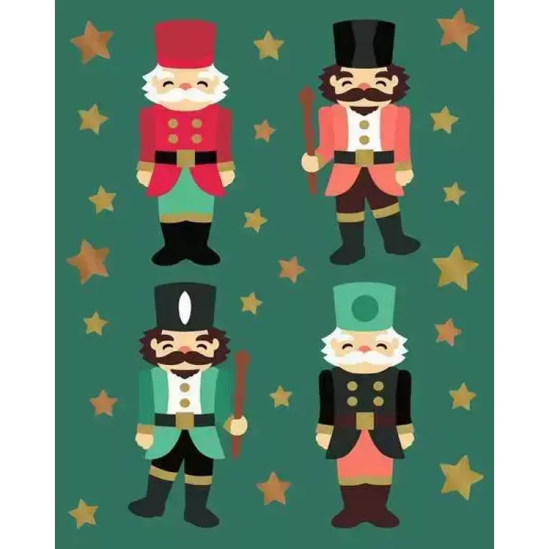 Dažymo rinkinys Ravensburger CreArt Christmas Nutcracker Delight - modelis 23893