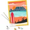 Ravensburger Painting CreArt 'Saulėlydis paplūdimyje' modelis 23898 — piešimo pagal numerius rinkinys suaugusiems ir paaugliams