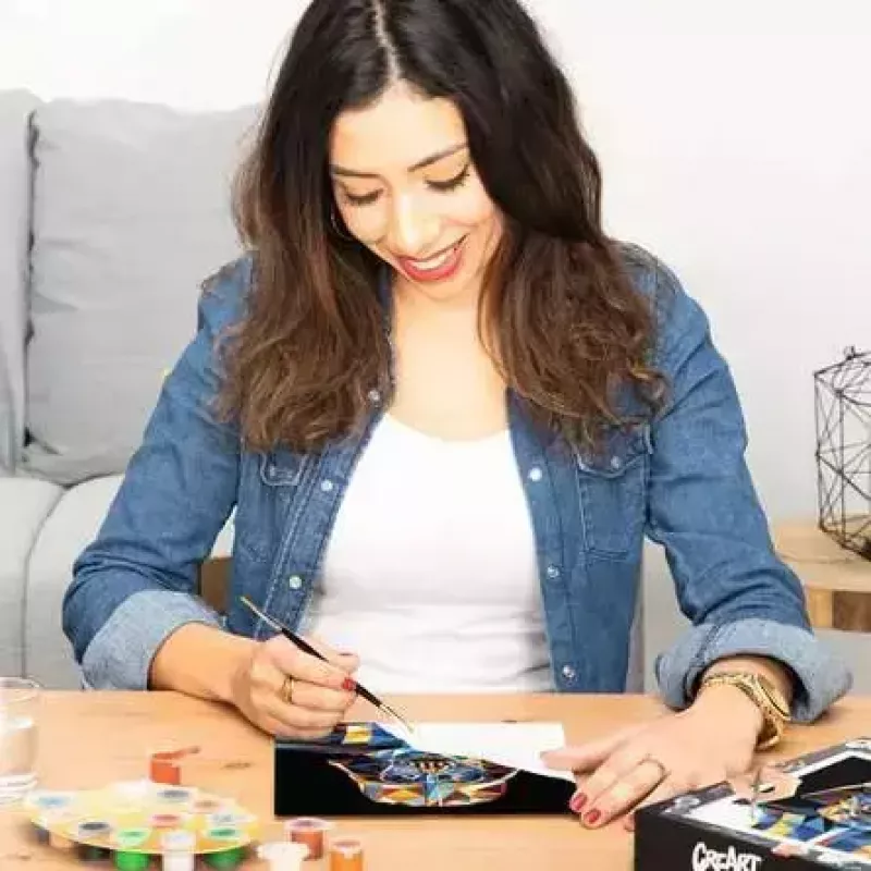 Tapybos rinkinys Ravensburger CreArt Star Wars - Darth Vader, modelis 23731, tapymo pagal skaičius rinkinys