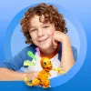 MEGA Pokémon Build & Show Charmander žaislinis konstravimo rinkinys, 4 colių aukščio,