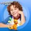 MEGA Pokémon Build & Show Charmander žaislinis konstravimo rinkinys, 4 colių aukščio,