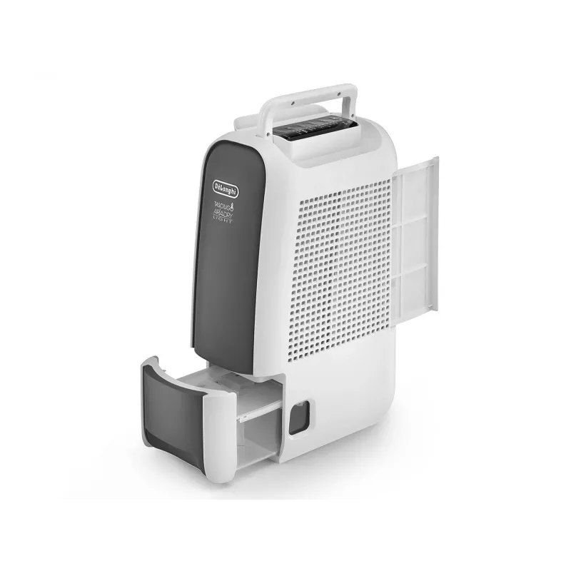 DeLonghi DNS65 drėgmės surinkėjas 2,8 l vandens bakas, 34 dB, 220–240 V, 50 Hz, juoda/pilka