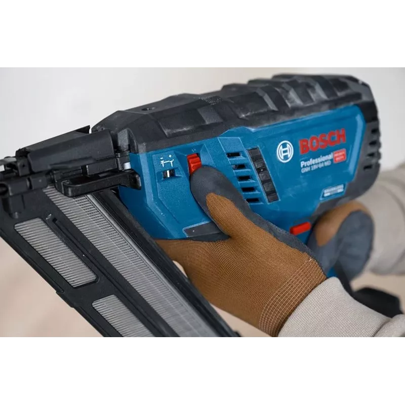 Akumuliatorinis medienos vinių kalimo įrankis Bosch GNH 18V-64 MD Professional solo