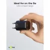 Įkroviklis GOOBAY 61083 20W PD su 1 m kabeliu — USB-C maitinimo adapteris, 20 W galia