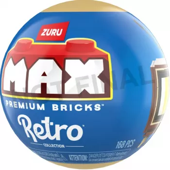 MAX Premium Retro statybinių kaladėlių kolekcija ZURU