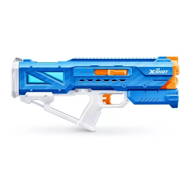 Pistoletinis vandens šautuvas Zuru XSHOT Hydra Pulse Motor Soaker — integruotas bakelis, 9 m nuotolis, plastikas, amžius 8+