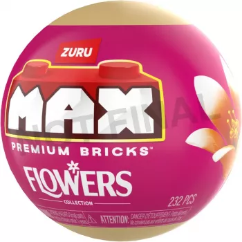 MAX Premium gėlių statybinių kaladėlių kolekcija ZURU