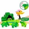 Geležinkelio žaidimų rinkinys Ravensburger Dinosaur Deluxe Set BRIO World 63610400 su interaktyviomis funkcijomis