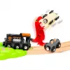 Geležinkelio žaidimų rinkinys Ravensburger Dinosaur Deluxe Set BRIO World 63610400 su interaktyviomis funkcijomis