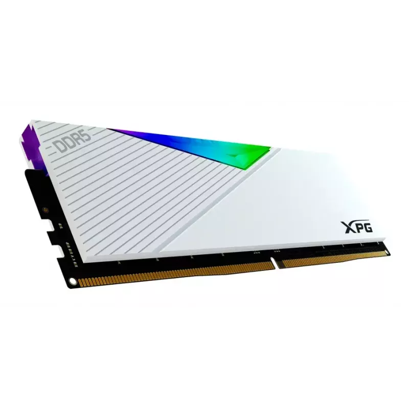 DIMM 64 GB DDR5-6000 (2x 32 GB) Dual-Kit, Arbeitsspeicher weiß, AX5U6000C3032G-DCLARWH, Lancer RGB, INTEL XMP