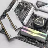 DIMM 64 GB DDR5-6000 (2x 32 GB) Dual-Kit, Arbeitsspeicher weiß, AX5U6000C3032G-DCLARWH, Lancer RGB, INTEL XMP