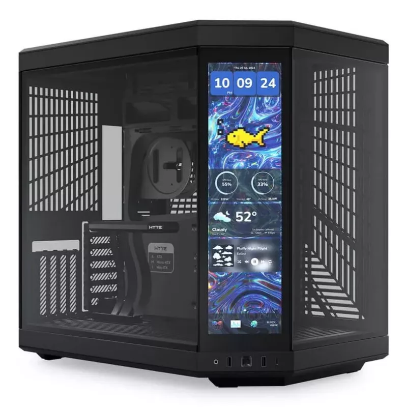 PC case HYTE Y70 touch infinite Midi Tower Black