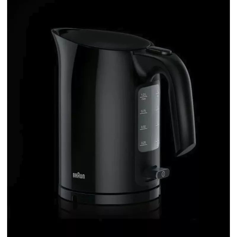 Braun WK 3110 BK elektrinis virdulys 1.7 L 3000 W Juodas