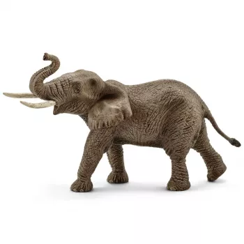 Schleich WILD LIFE Afrikinis dramblys, patinas, 3 m., Safaris, Laukiniai gyvūnai / nuotykių žaislai, Įvairiaspalvis, Plastikas, 1 vnt.