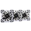Ventiliatorius Alphacool Eiszyklon Aurora LUX Digital RGB 12 cm permatomas