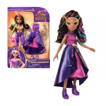 Madų lėlė Spinmaster Unicorn Academy Sophia Masquerade 241 mm įvairiaspalvė