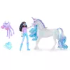 Unicorn Academy, Layla ir Glacier su 2 priedais ir plaukų formavimo įrankiu, lėlės ir vienaragio žaislai mergaitėms nuo 4 metų