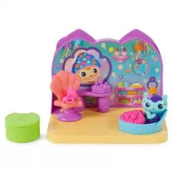 Deluxe kambario žaidimų rinkinys Spin Master Gabby's Dollhouse — Sveikatingumo kambarys su mangutos žaidimo figūrėle