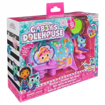 Deluxe kambario žaidimų rinkinys Spin Master Gabby's Dollhouse — Sveikatingumo kambarys su mangutos žaidimo figūrėle