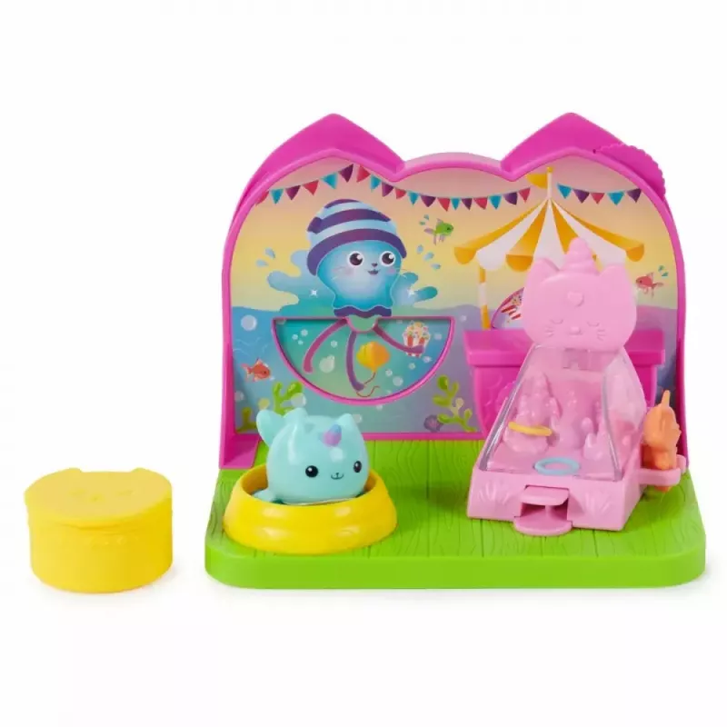 Figūrėlių rinkinys Spin Master Gabby's Dollhouse karnavalo kambarys – kolekcionuojamų žaidimo figūrėlių rinkinys