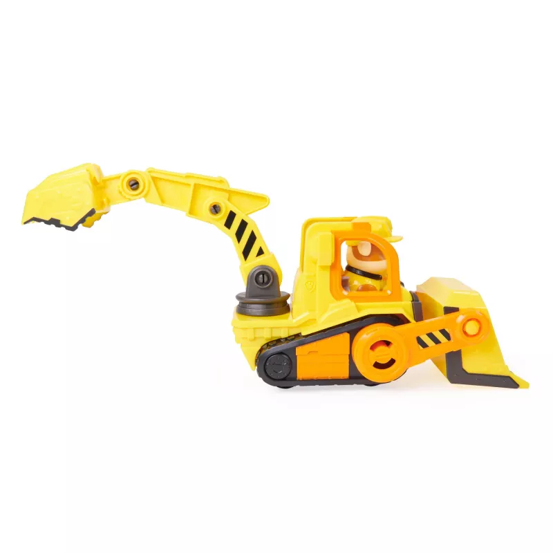 Bulldozer toy Spinmaster Rubble’s Bulldozer – plastikinė konstrukcija, nuo 3 metų, juoda/oranžinė/geltona