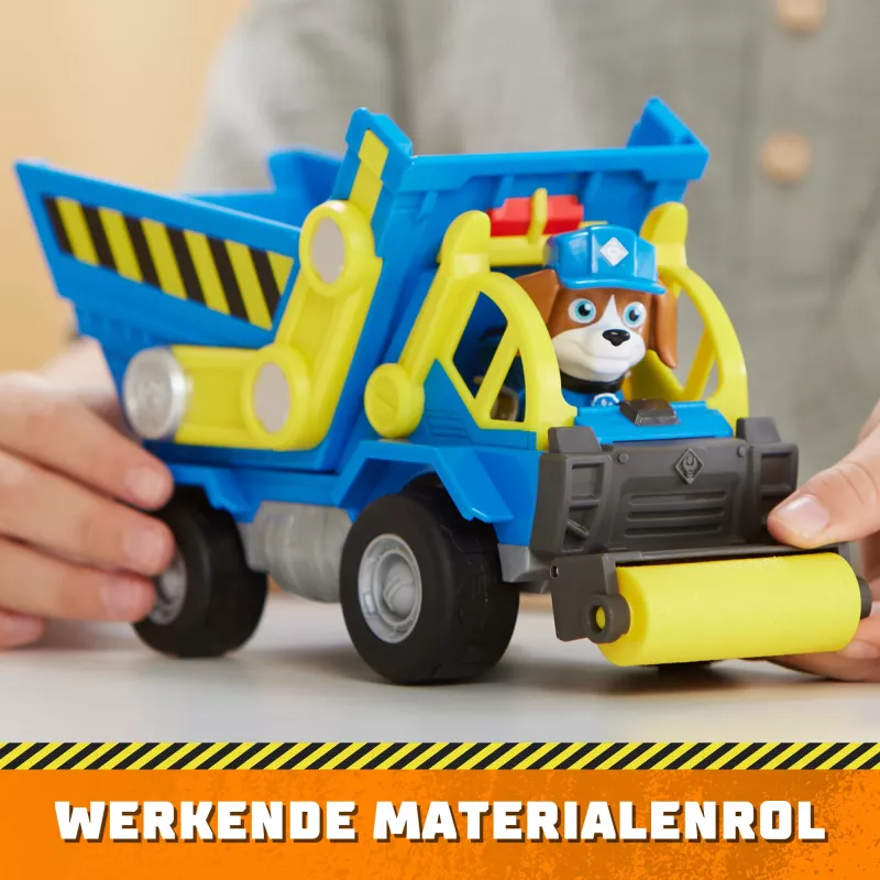 Rubble & Crew, Wheelerio savivartis žaislas su judamomis dalimis ir kolekcionuojama veiksmo figūrėle, vaikų žaislai nuo 3 metų