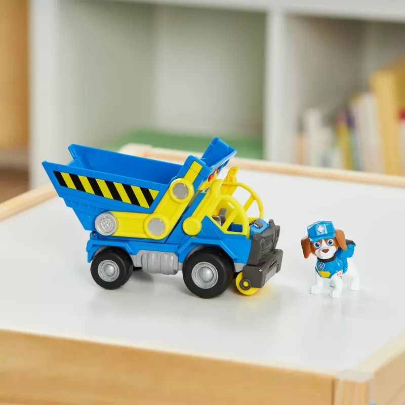 Rubble & Crew, Wheelerio savivartis žaislas su judamomis dalimis ir kolekcionuojama veiksmo figūrėle, vaikų žaislai nuo 3 metų