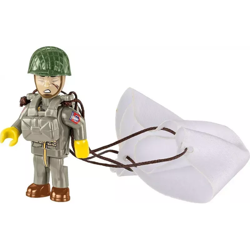 Statybiniai blokeliai Cobi Sainte-Mère-Église bažnyčia 2280 vnt. 10 metų