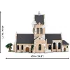 Statybiniai blokeliai Cobi Sainte-Mère-Église bažnyčia 2280 vnt. 10 metų