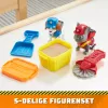 „Rubble & Crew“ veiksmo figūrėlės „Charger“ ir „Wheeler“ su kinetiniu „Build-It“ smėliu ir 2 statybos įrankiais, „PAW Patrol“ vaikiški žaislai berniukams ir mergaitėms nuo 3 metų