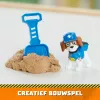 „Rubble & Crew“ veiksmo figūrėlės „Charger“ ir „Wheeler“ su kinetiniu „Build-It“ smėliu ir 2 statybos įrankiais, „PAW Patrol“ vaikiški žaislai berniukams ir mergaitėms nuo 3 metų