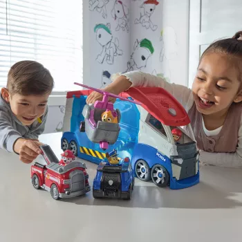 Transporto priemonių rinkinys Spinmaster PAW Patrol Launche & Rescue Patroller, plastikinis, įvairiaspalvis, nuo 3 metų