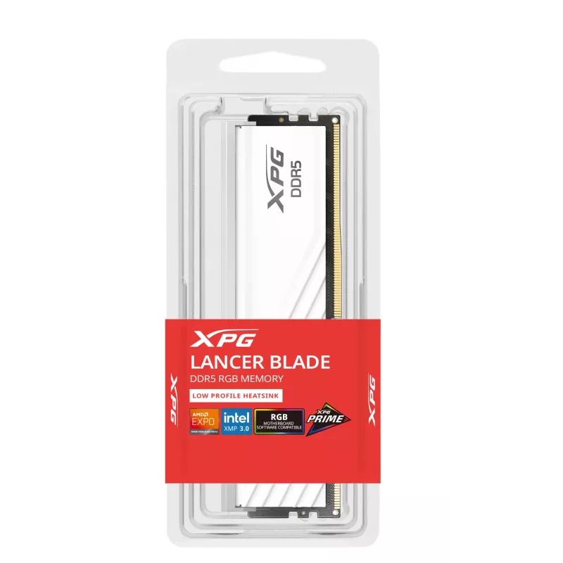 XPG LANCER BLADE RGB atminties modulis 16 GB 1 x 16 GB DDR5 6000 MT/s 288 kontaktų DIMM