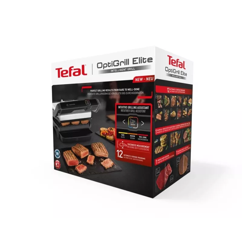 Tefal OptiGrill Elite GC750D kontaktinė kepsninė