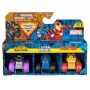 Monster Jam, Marvel mini monstrų sunkvežimių 3 rinkinys, Juodoji pantera, Kapitonas Amerika, Geležinis žmogus, lieto metalo monstrų sunkvežimiai, mastelis 1:87, vaikiški žaislai berniukams nuo 3 metų