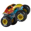 Monster Jam, Marvel oficialus Iron Man Vs. War Machine metaliniai monstrų sunkvežimiai, 1:64 mastelio, vaikiški žaislai berniukams ir mergaitėms nuo 3 metų
