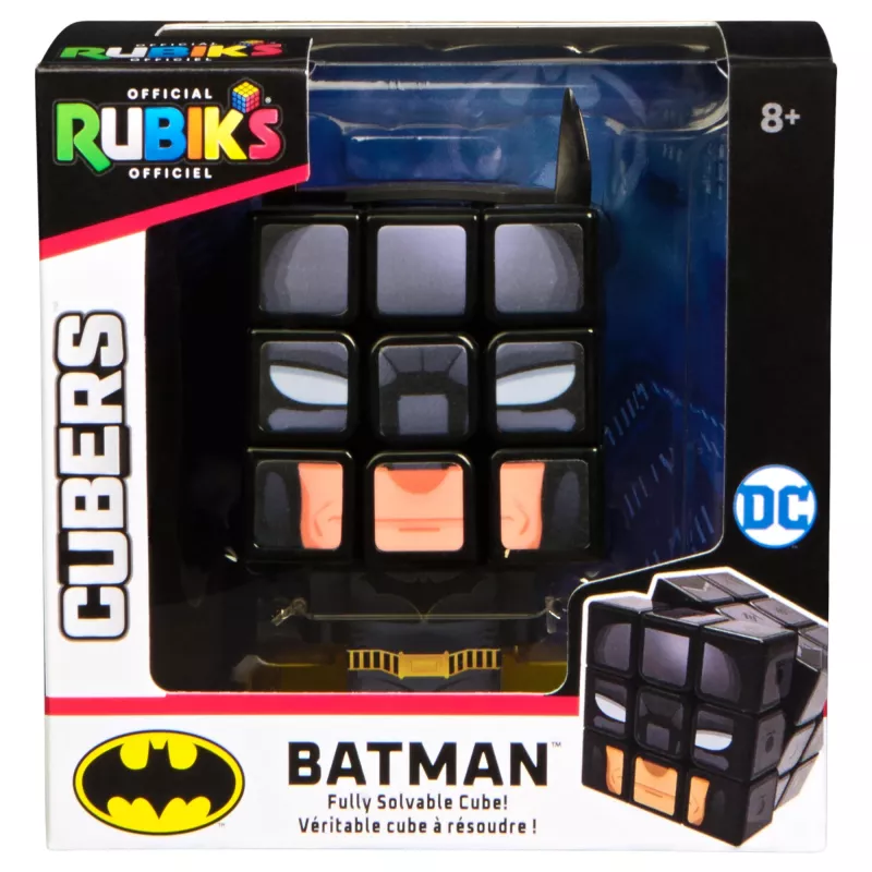 3x3 Rubik's kubo dėlionė spinmaster — Betmeno dizainas