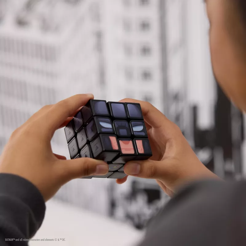 3x3 Rubik's kubo dėlionė spinmaster — Betmeno dizainas