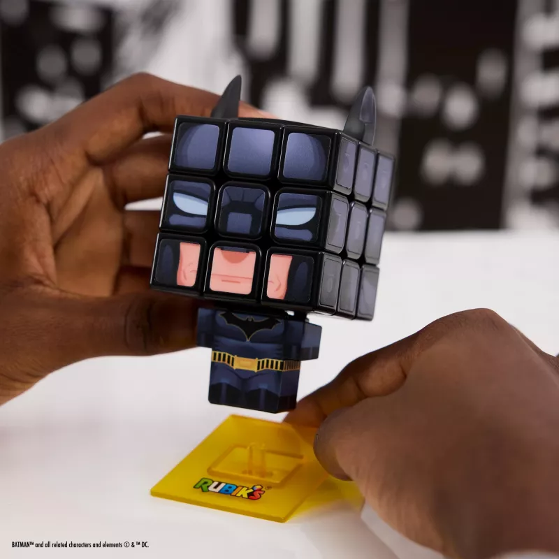 3x3 Rubik's kubo dėlionė spinmaster — Betmeno dizainas