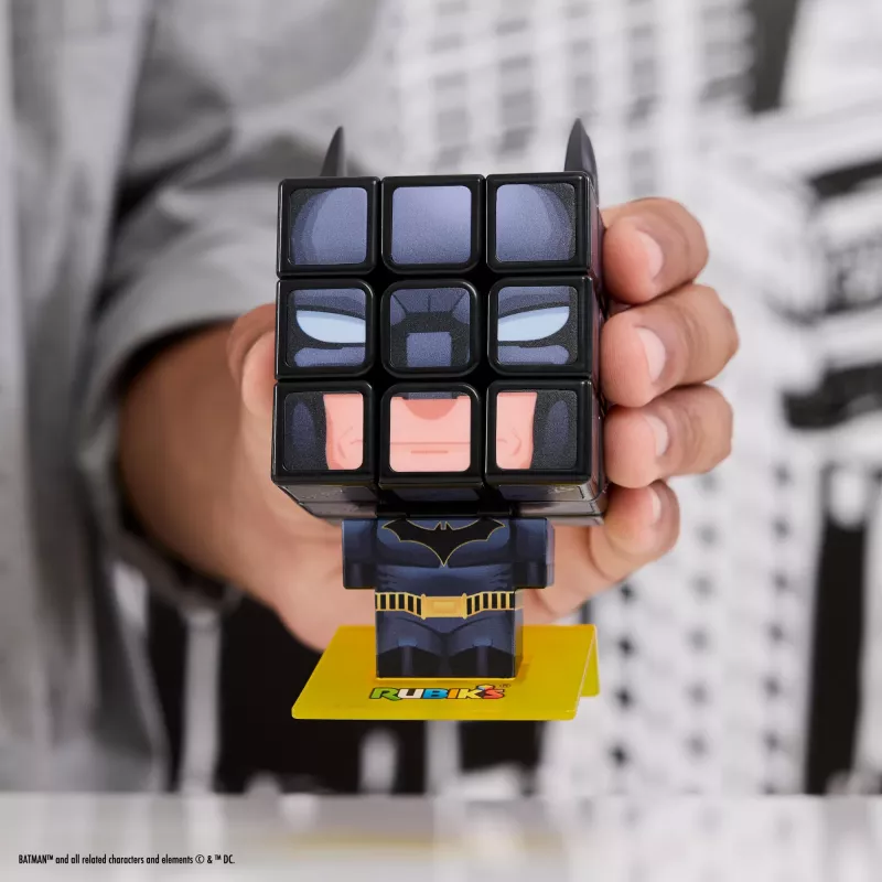 3x3 Rubik's kubo dėlionė spinmaster — Betmeno dizainas