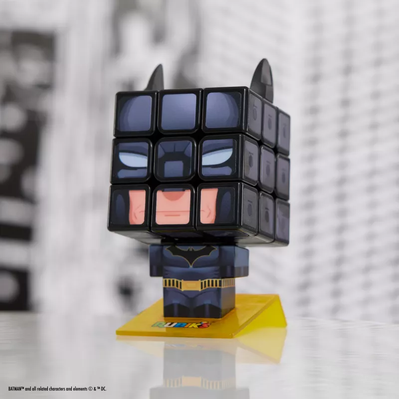 3x3 Rubik's kubo dėlionė spinmaster — Betmeno dizainas