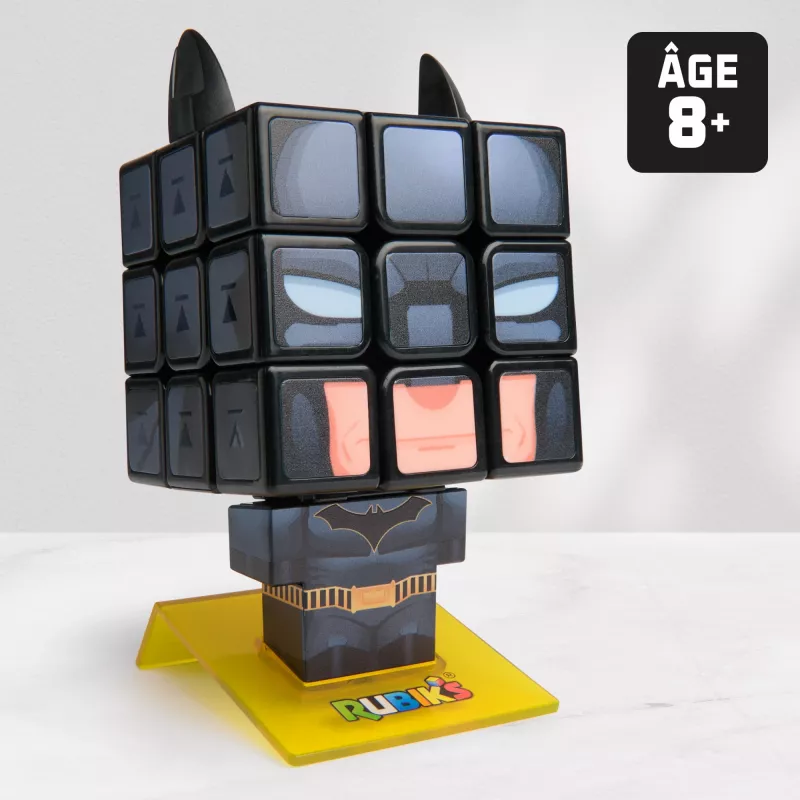 3x3 Rubik's kubo dėlionė spinmaster — Betmeno dizainas