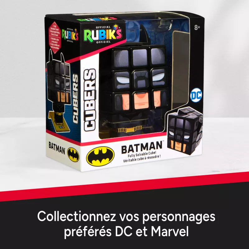 3x3 Rubik's kubo dėlionė spinmaster — Betmeno dizainas