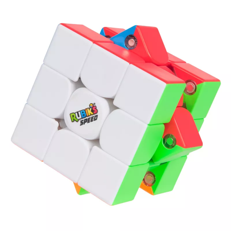 Rubik’s Cube, 3x3 magnetinis greičio kubas ypač greitam sprendimui, problemų sprendimo iššūkių ir smegenų mankštos fidget žaislas suaugusiems ir vaikams nuo 8 metų